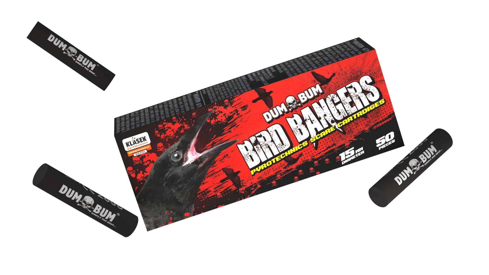 Effaroucheurs d'oiseaux | Dum Bum Bird Banger - Mypyro Artifices