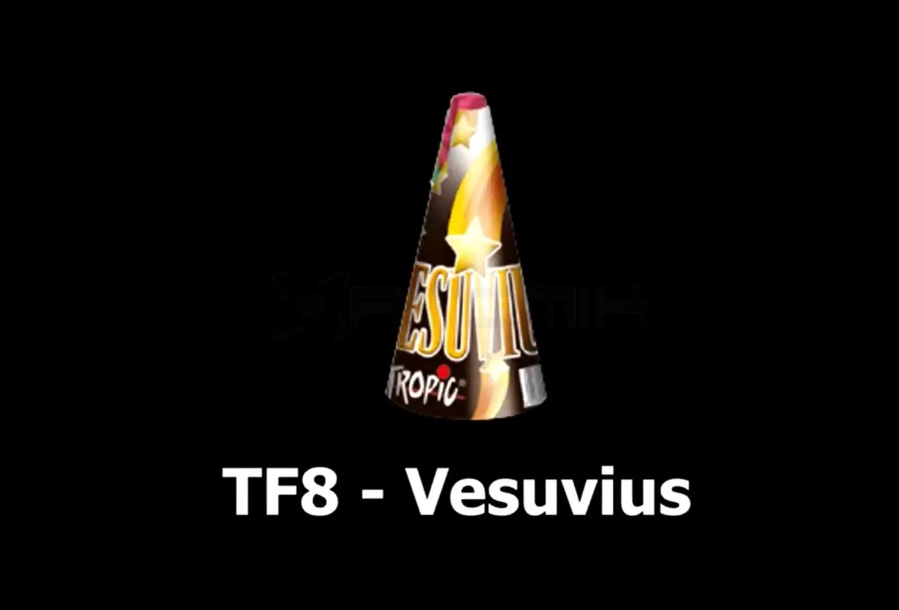 Fontaine Conique Volcanique Vesuvius - MyPyro Artifices