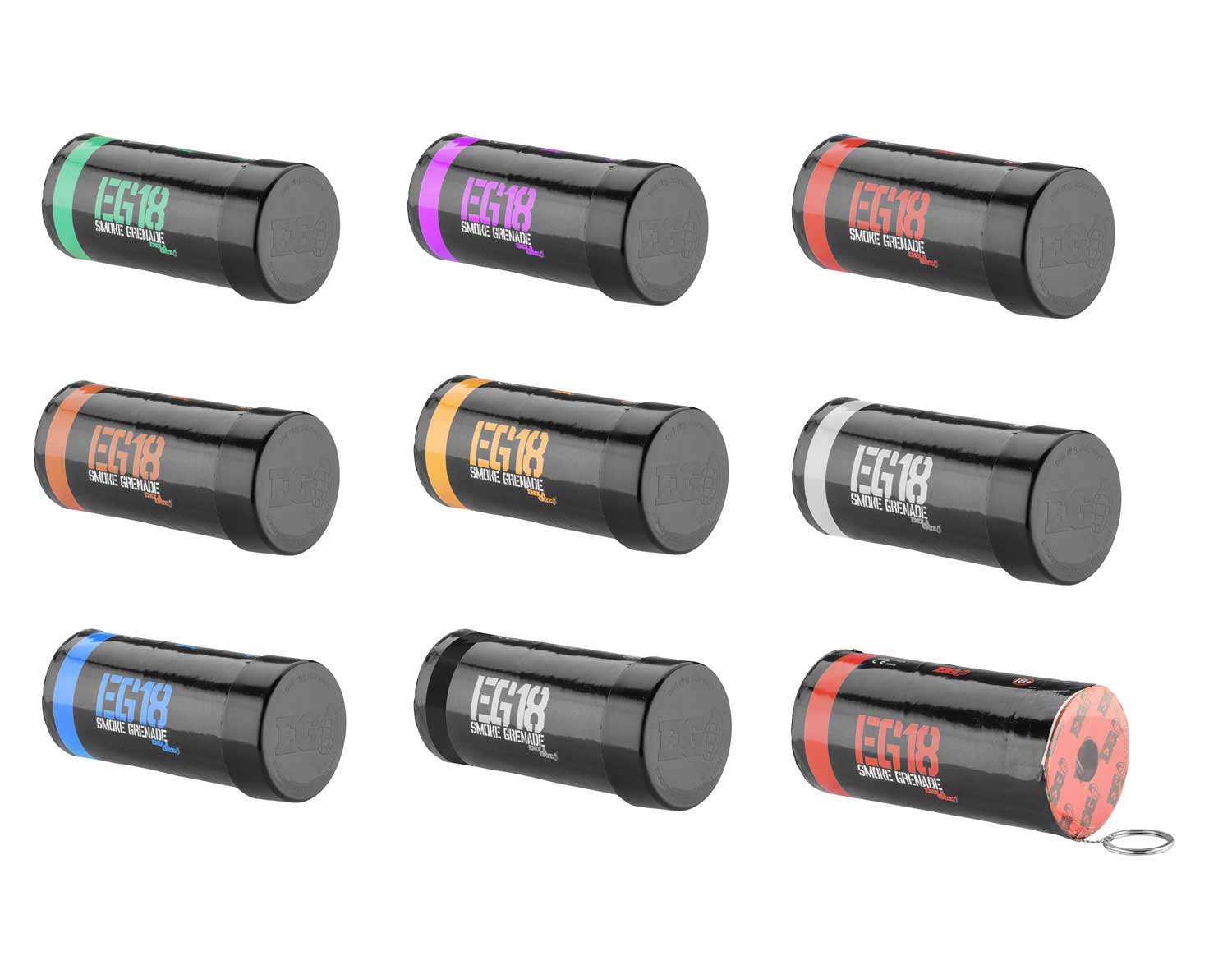 Fumigène Enola Gaye Eg-18, Nbx Coloris Noir - Mypyro Artifices