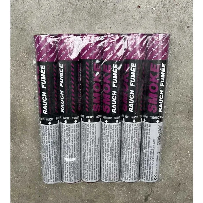 Pack 6 Fumigènes À Main Tf23 90 Sec 6 Coloris - Mypyro Artifices