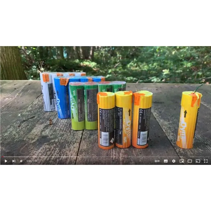 Pack 4 Fumigènes 40 Sec. - Mypyro Artifices