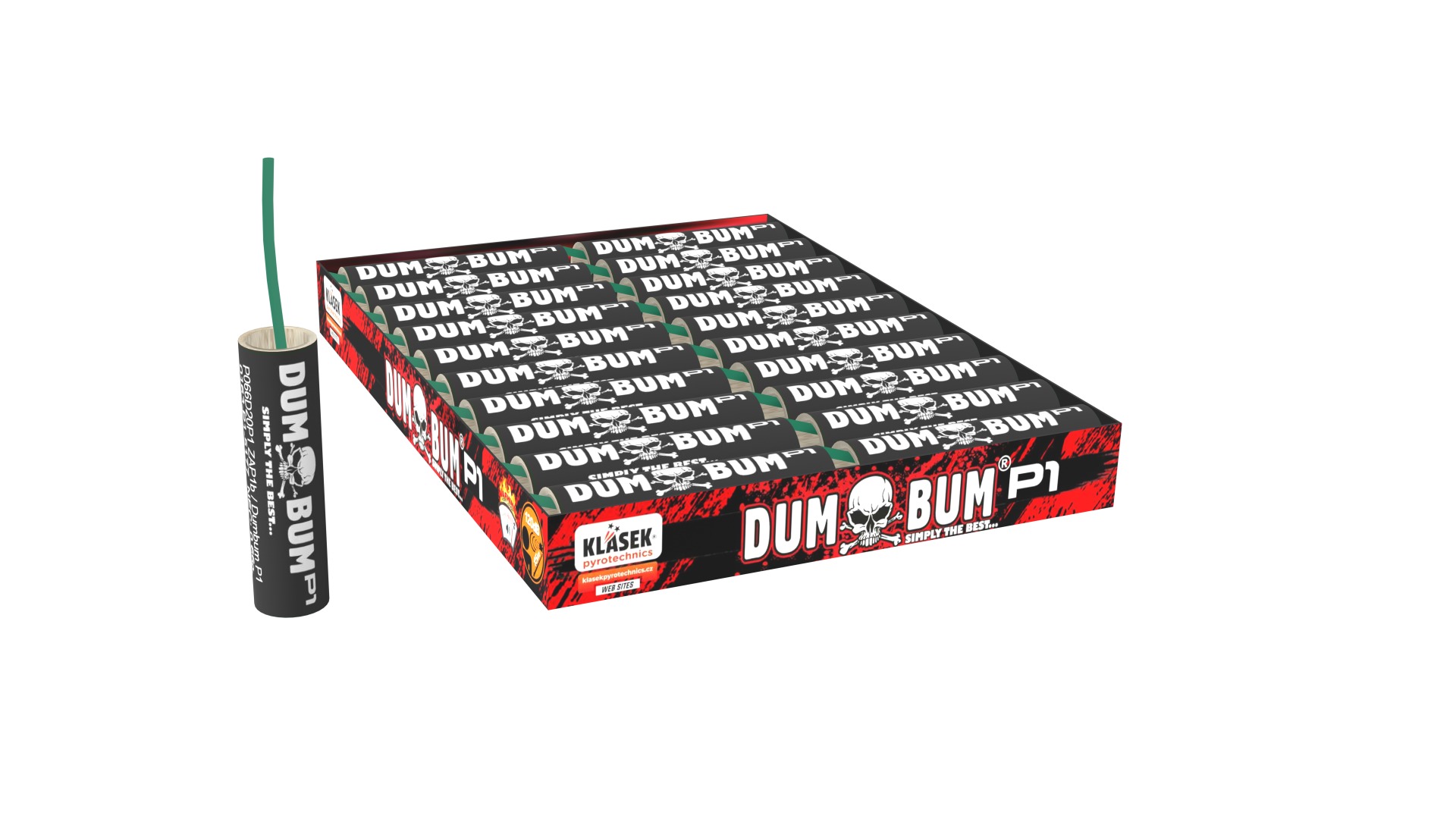 Paquet de 20 Pétards Dumbum P1- Mypyro Artifices