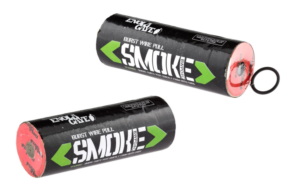 Fumigène Double Sortie Enola Gaye – Blanc