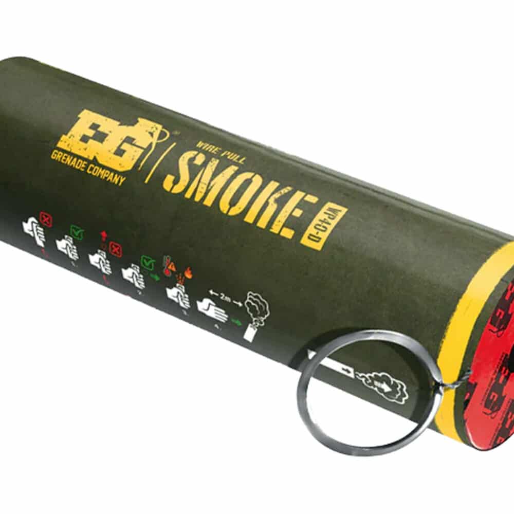 Fumigène WP40-D 60s Jaune