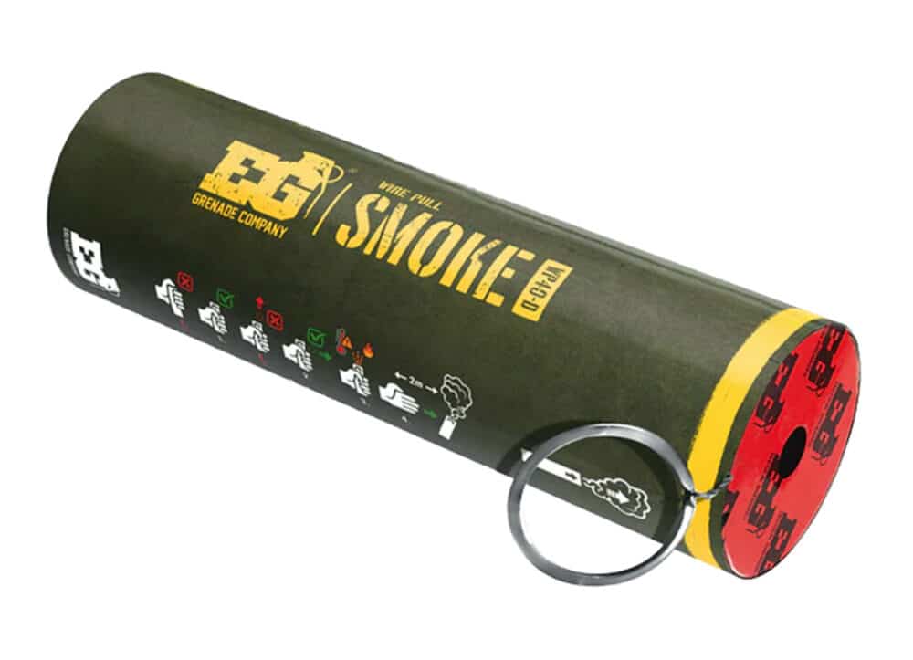 Fumigène Enola Gaye WP40-D 60 Secondes – Jaune