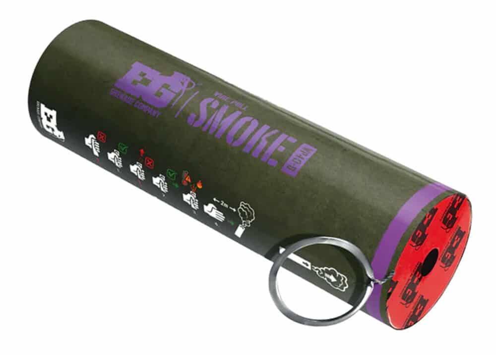 Fumigène Enola Gaye WP40-D 60 Secondes – Violet