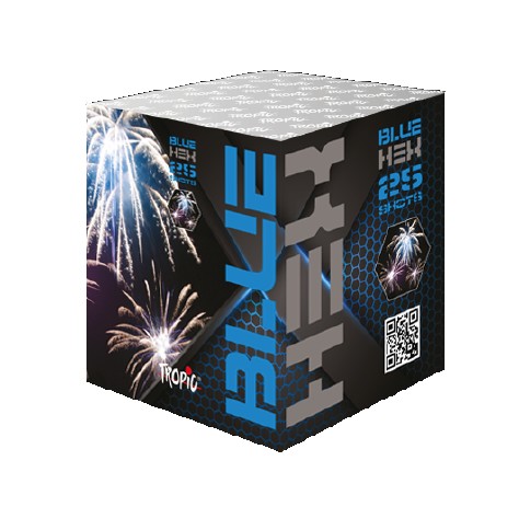 Batterie 25 Coups Blue Hex