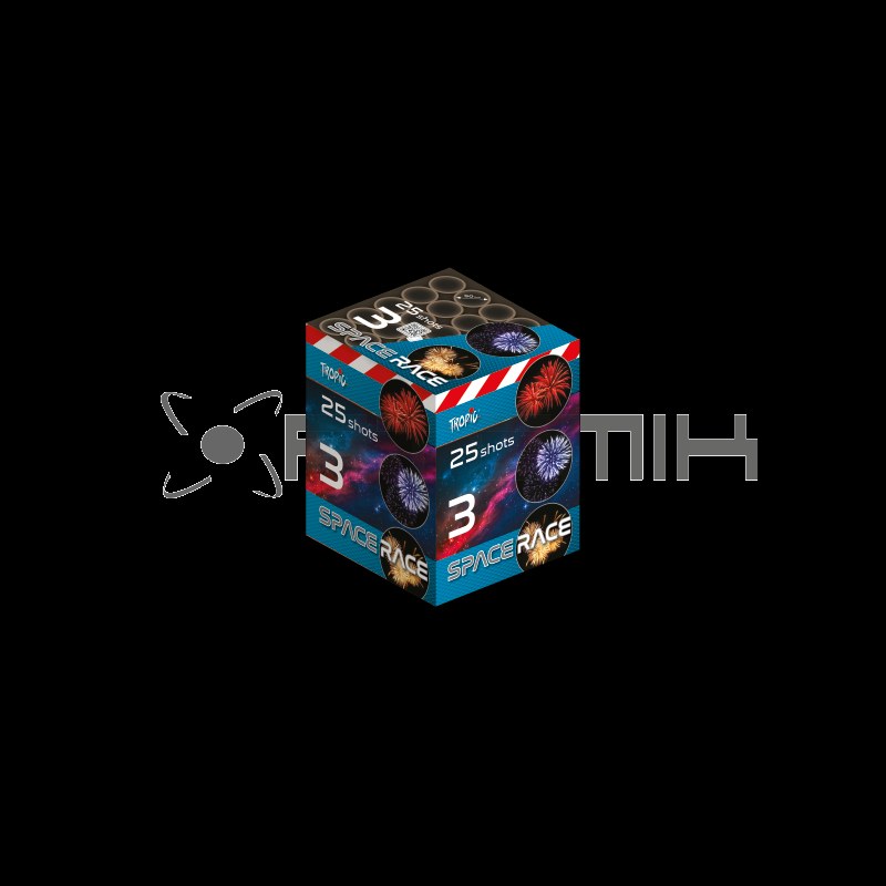 Batterie feu d'artifice 25 coups Space Race 3 TB89 TROPIC