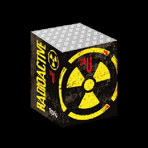Batterie Artifices Radioactive 3 - 25 Coups TB92
