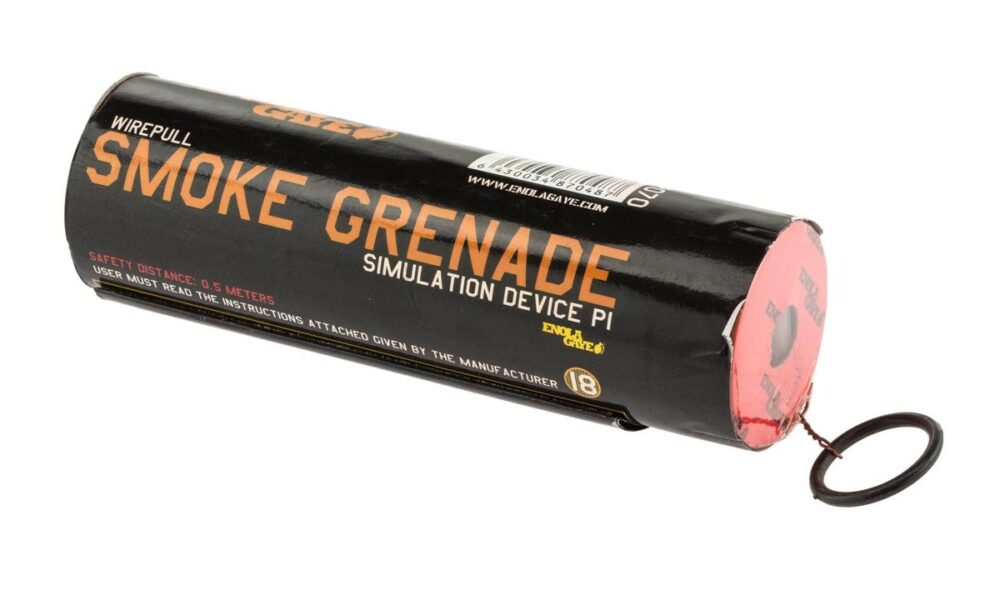 Fumigène à Goupille Orange – Enola Gaye