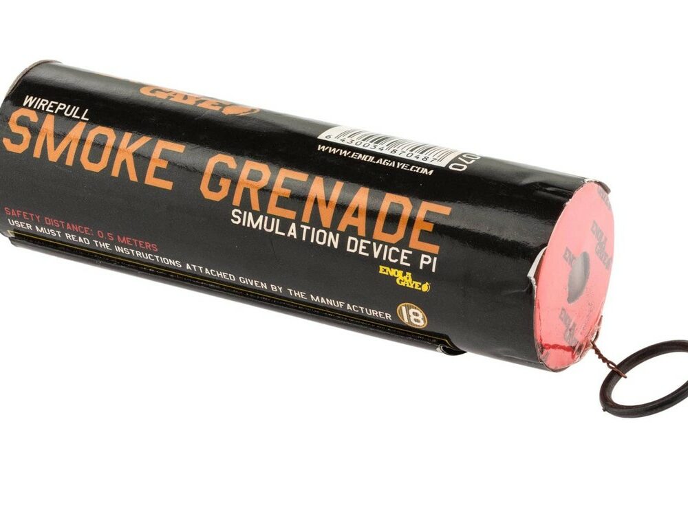 Fumigène à Goupille Orange – Enola Gaye