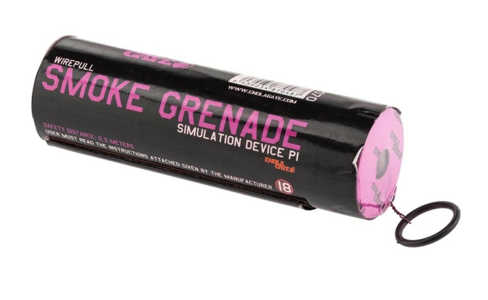 Fumigène à Goupille Rose – Enola Gaye