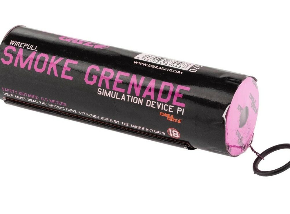 Fumigène à Goupille Rose – Enola Gaye