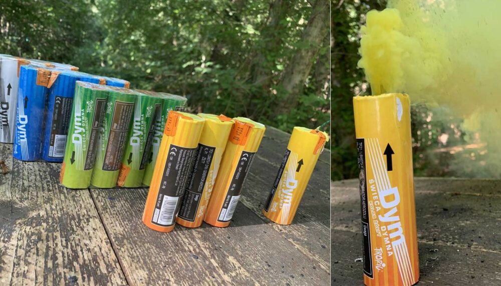 Pack 4 Fumigènes 40 Sec