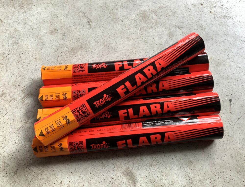 Pack 5 Torches Supporters Rouges