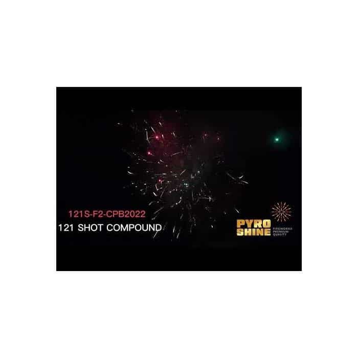 Batterie feu d artifice 120 coups Twilight Fae 118 secondes