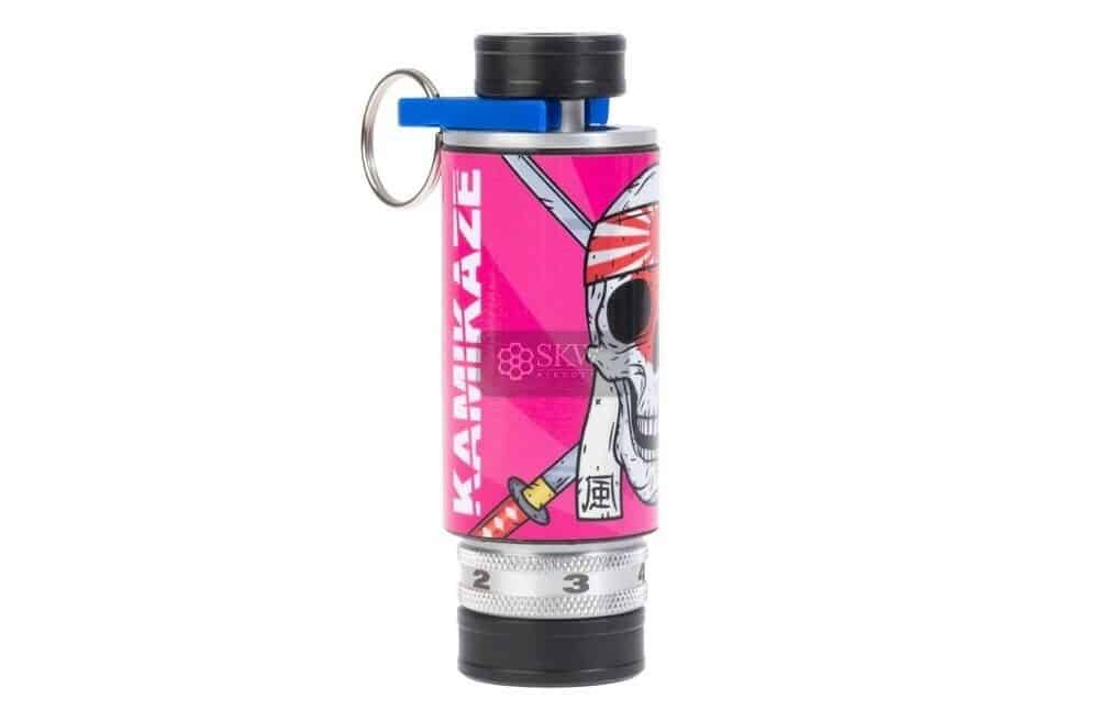Grenade Kamikaze XL Rose Saigo Defense - grenade de simulation pyrotechnique airsoft paintball